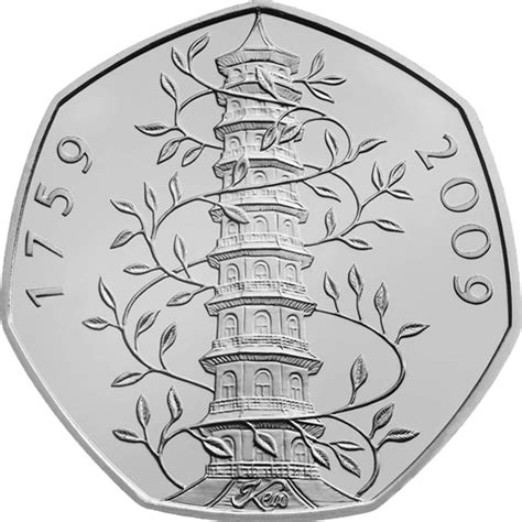 2009 Kew Gardens 50p | Coin Hunter