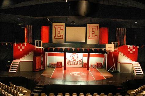 high school musical set design | High school musical, High school ...