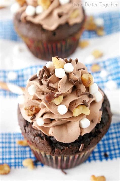 Rocky Road Cupcakes | i am baker