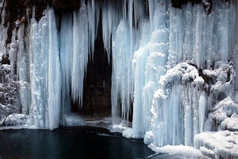 Frozen Waterfall Free Stock Photo - Public Domain Pictures