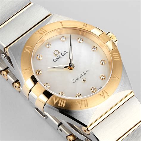 Omega Constellation Manhattan 28mm Ladies Watch O13120286055002 | Mayors