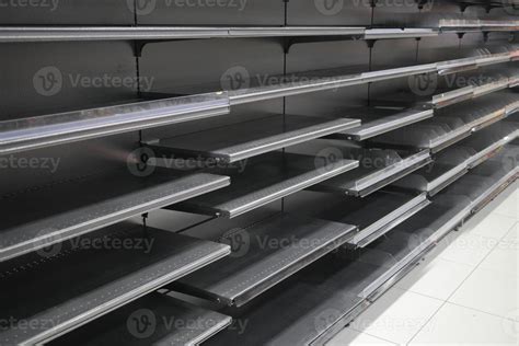 empty shelves at a department store . 9207228 Stock Photo at Vecteezy