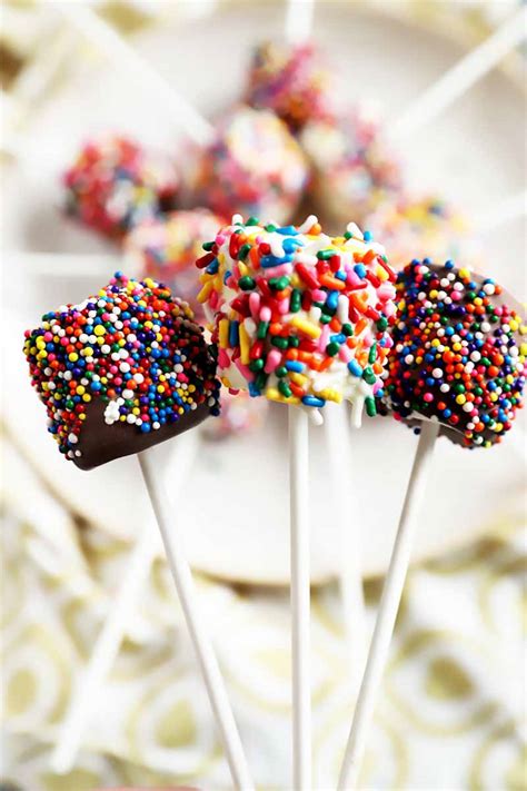 Chocolate-Covered Marshmallow Pops Recipe | Foodal