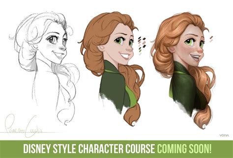 Disney Style Character Course Coming Soon! by ConceptCookie.deviantart.com on @deviantART ...