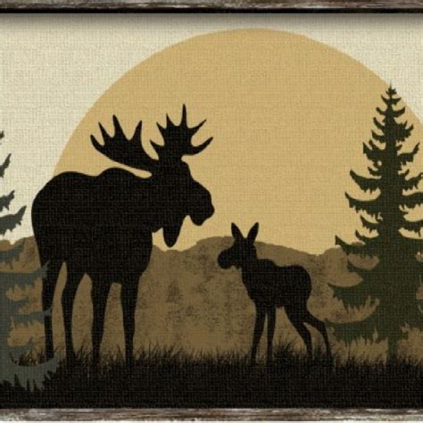 moose silhouette bellowing tattoo - - Image Search Results in 2023 | Moose silhouette, Moose ...