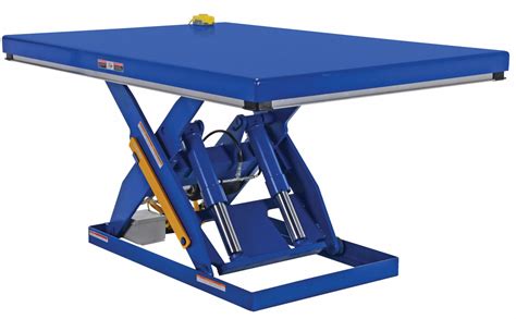 GRAINGER APPROVED Stationary Scissor Lift Table, 4,000 lb Load Capacity, 43 in Lifting Height ...