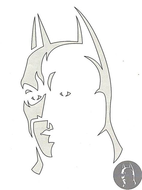 Batman Pumpkin Stencils