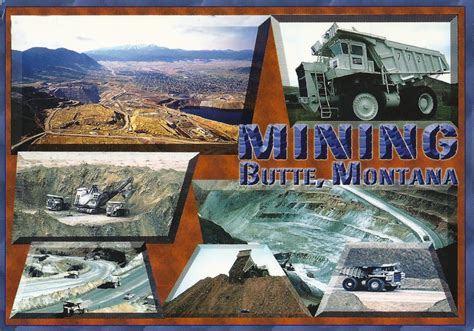 My Favorite Postcards: Mining in Butte, Montana