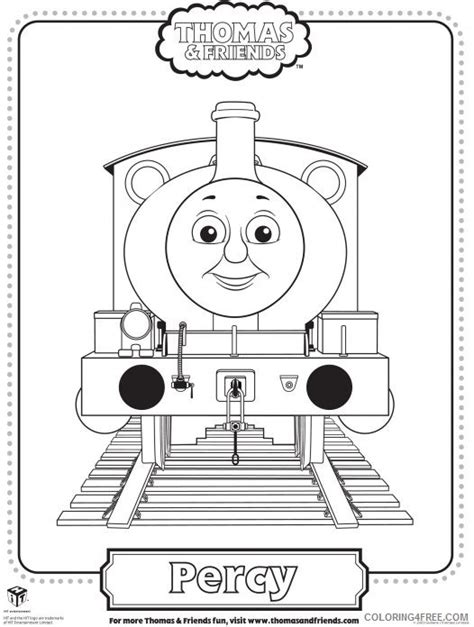 thomas and friends coloring pages percy Coloring4free - Coloring4Free.com