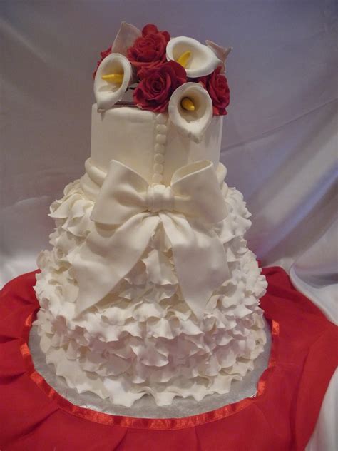 Wedding Dress Cake - CakeCentral.com