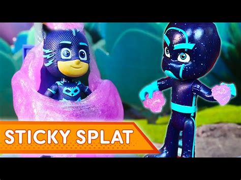 PJ Masks Sticky Splat Attack! PJ Masks Toys | Episode 1 | Superhero ...