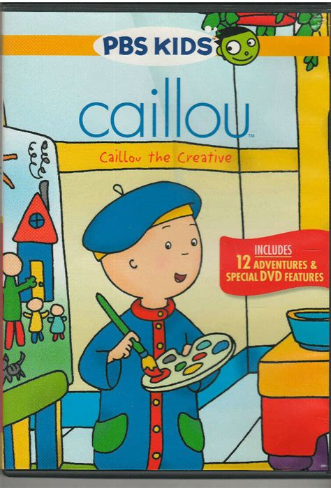 CAILLOU THE CREATIVE (DVD) 841887033282 | eBay