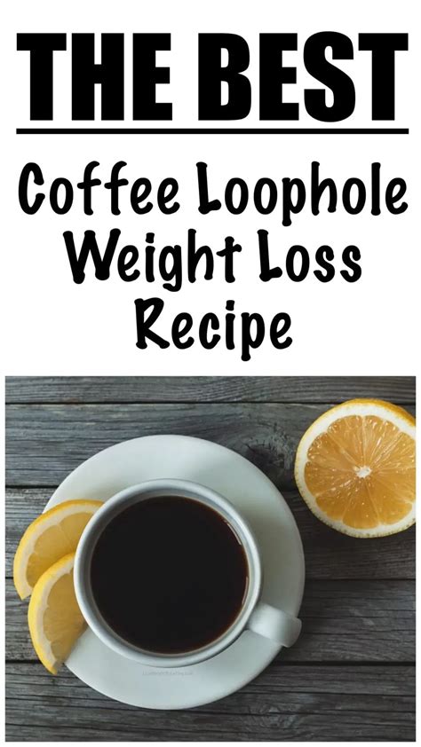 Pin on Coffee loophole recipe