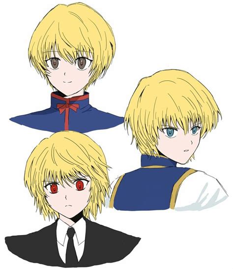 Kurapika♡ ʜᴜɴᴛᴇʀ x ʜᴜɴᴛᴇʀ | Personajes de anime, Diseño de personajes ...