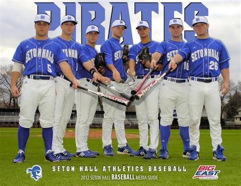 2012 Seton Hall University Baseball Media Guide by Seton Hall Pirates - Issuu