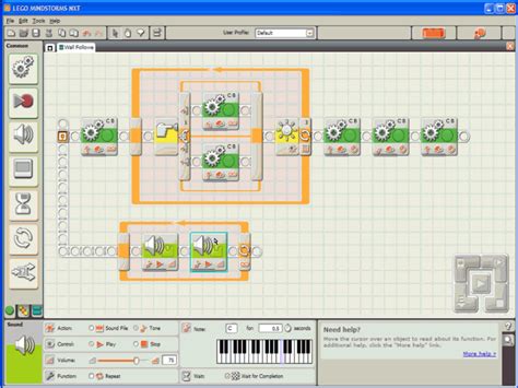 Programming lego nxt robots