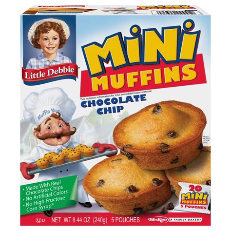 Little Debbie Chocolate Chip Mini Muffins - Shop Snack cakes at H-E-B