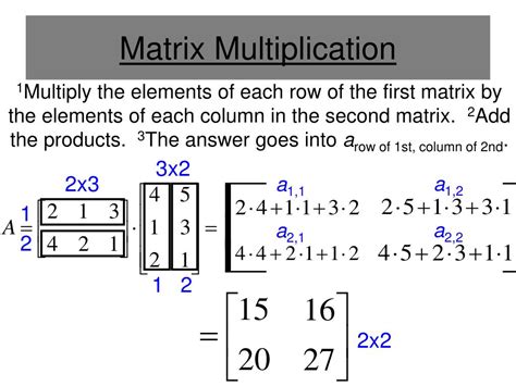 PPT - Add, Subtract, and Multiply Matrices PowerPoint Presentation ...