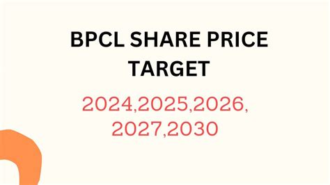 BPCL Share Price Target 2024, 2025, 2026, 2027, 2028, To 2030 - upmspresult