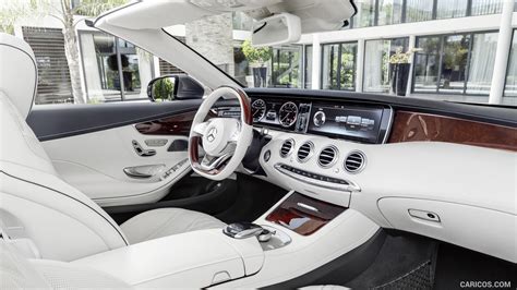 2017 Mercedes-Benz S-Class S500 Cabriolet (Leather Porcelain / Deep-Sea ...