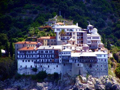 Monastery on Mount Athos, Holy Mountain, Macedonia, Greece! | Greek Mt ...