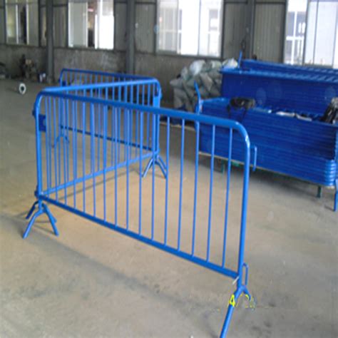 Crowd Barriers - Steel Barrier Barricade China Manufacturer