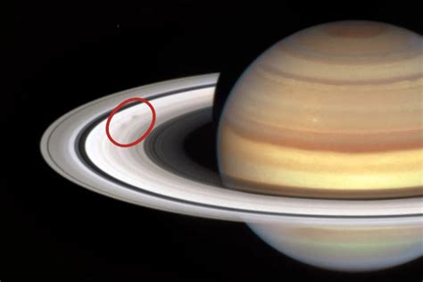 Spokes appeared in Saturn's rings