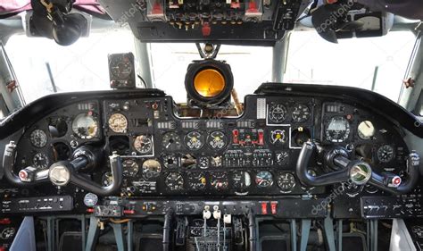 Old airplane cockpit — Stock Photo © kuligssen #6919056