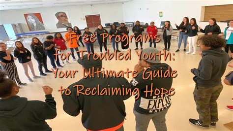 Free Programs for Troubled Youth: Your Ultimate Guide to Reclaiming Hope - Caribbean Academy ...