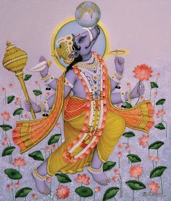 Indian Temples History: Varaha Avataram (boar) - Third Avatar of Lord ...