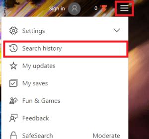 How to Delete Bing Search History - Clear Images and Videos in bing.com