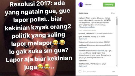 Instagram El Rumi - Resolusi 2017, Putra Maia Estianty Tulis Quote yang Bikin Heboh, Sindir ...