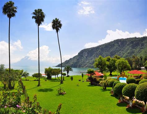 Lake Atitlan Resort, Guatemala Stock Photo - Image of natural, hotel: 16490912