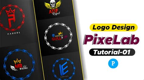 PixelLab mini Logo design tutorial - Best App for logo design - Logo designing Tutorial 01 - YouTube