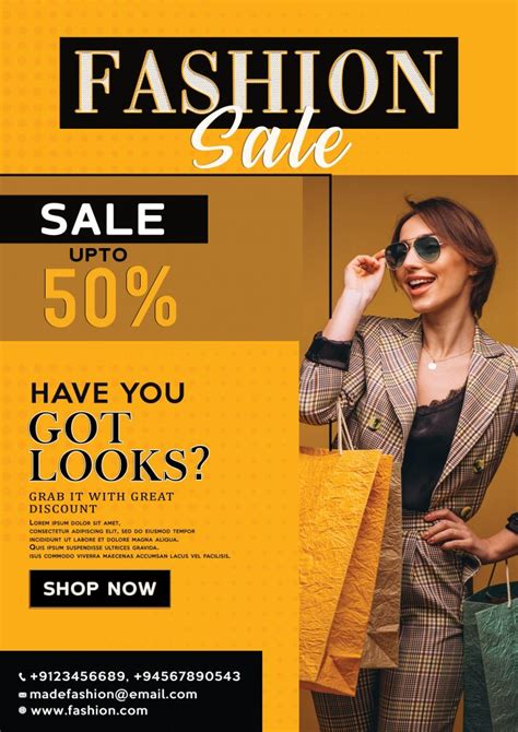 Season Fashion sale flyer PSD template | FreedownloadPSD.com