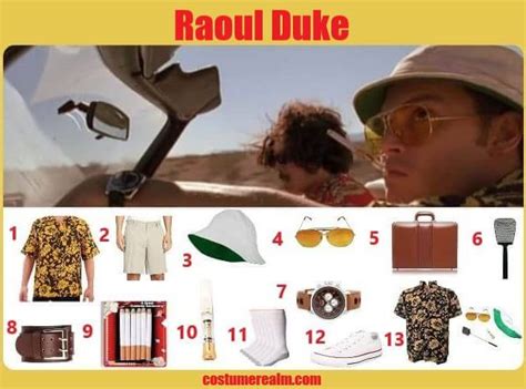 Raoul Duke Costume | Halloween Guide | Costume Realm