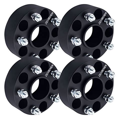 DCVAMOUS 5 Lug 5×4.75 Hubcentric Wheel Spacers 2″ with 12×1.5 Studs for ...