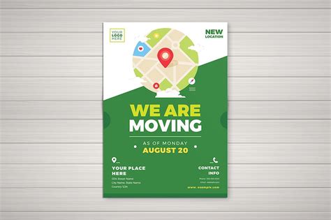 We Are Moving Flyer Templates - Design Template Place