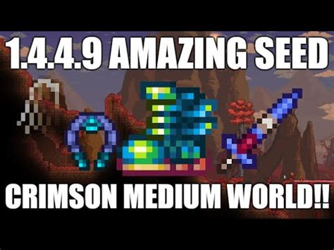 This Terraria Crimson World Is Amazing!! - YouTube