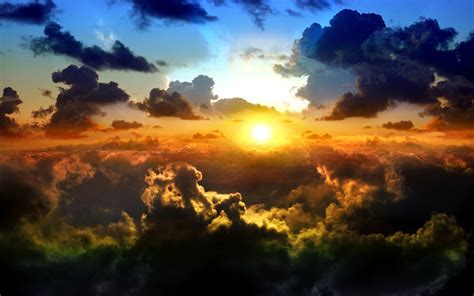 Golden hour, sky, clouds HD wallpaper | Wallpaper Flare