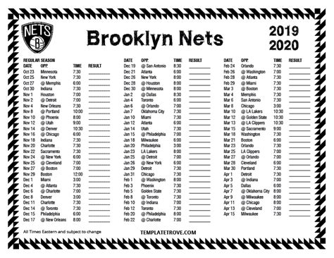 brooklyn nets schedule 2023 - Free Printable Calendar 2024