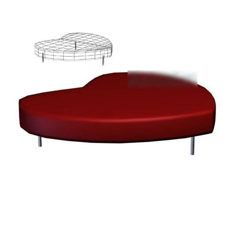 Red Heart Coffee Table Free 3d Model - .Max - Open3dModel