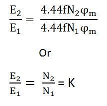 EMF Equation of the Transformer- its Derivation - Circuit Globe