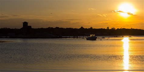 Avery Point Sunset Scene Photograph by Kirkodd Photography Of New ...