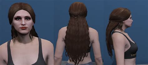 Long Wavy Hair - Custom haircut for MP Female [SP / FiveM] - GTA5-Mods.com