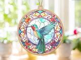 dude5722 - Stained Glass - Hummingbird stained glass