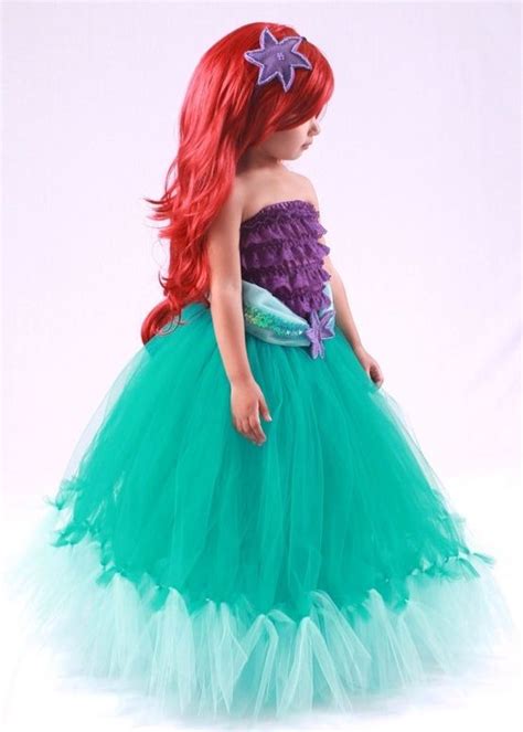 Princess Ariel Mermaid Costume. em 2019 | Fantasia de sereia para crianças, Fantasia sereia e ...