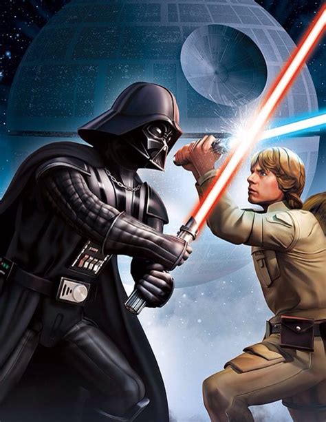 Darth Vader and Luke Skywalker | Star wars games, Star wars awesome ...