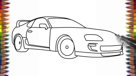 colector Este limba engleză stricată how to draw a toyota supra mk4 ...