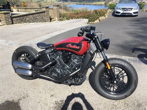 INDIAN SCOUT SIXTY CUSTOM BOBBER ONLY 1600 MILES STUNNING | eBay ...